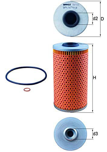 Knecht OX 103D filtro de aceite