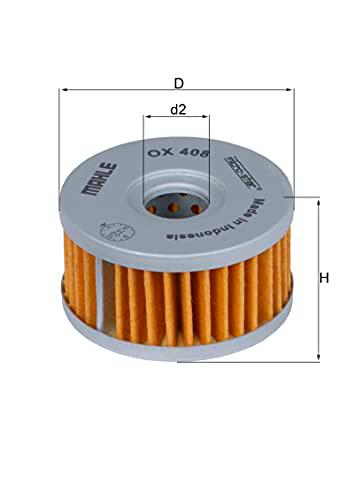 Knecht OX 408 Filtro de aceite