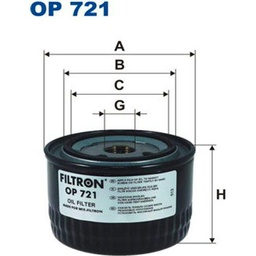 Filtron OP721 Filtros de Aceite