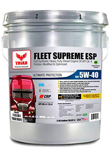 TRIAX Fleet Supreme 5W-40 Aceite Totalmente sintético para Motores diésel