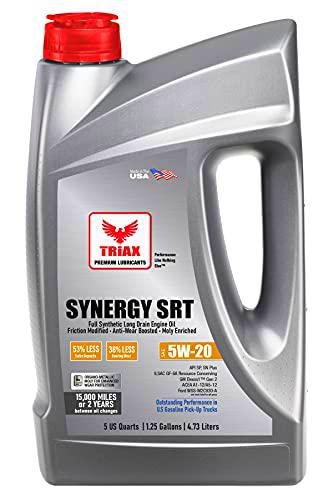 TRIAX Synergy SRT 5W-20 Aceite de Motor Totalmente sintético con ésteres y PAO
