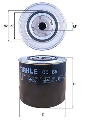 Knecht OC 86 Filtro de aceite