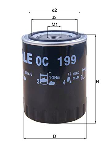 Mahle Filter OC199 Filtro De Aceite