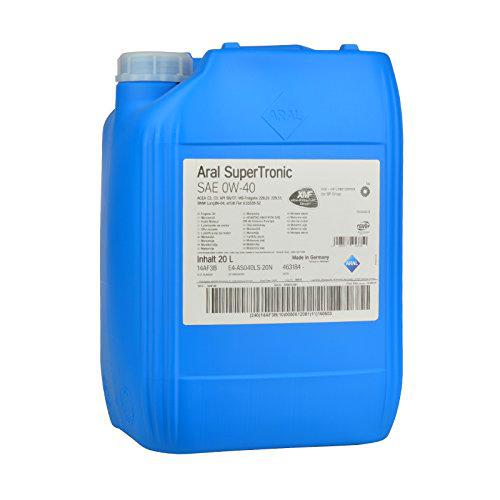 ARAL 10452 Super Tronic 0 W 40 Aceite de Motor, 20 litros